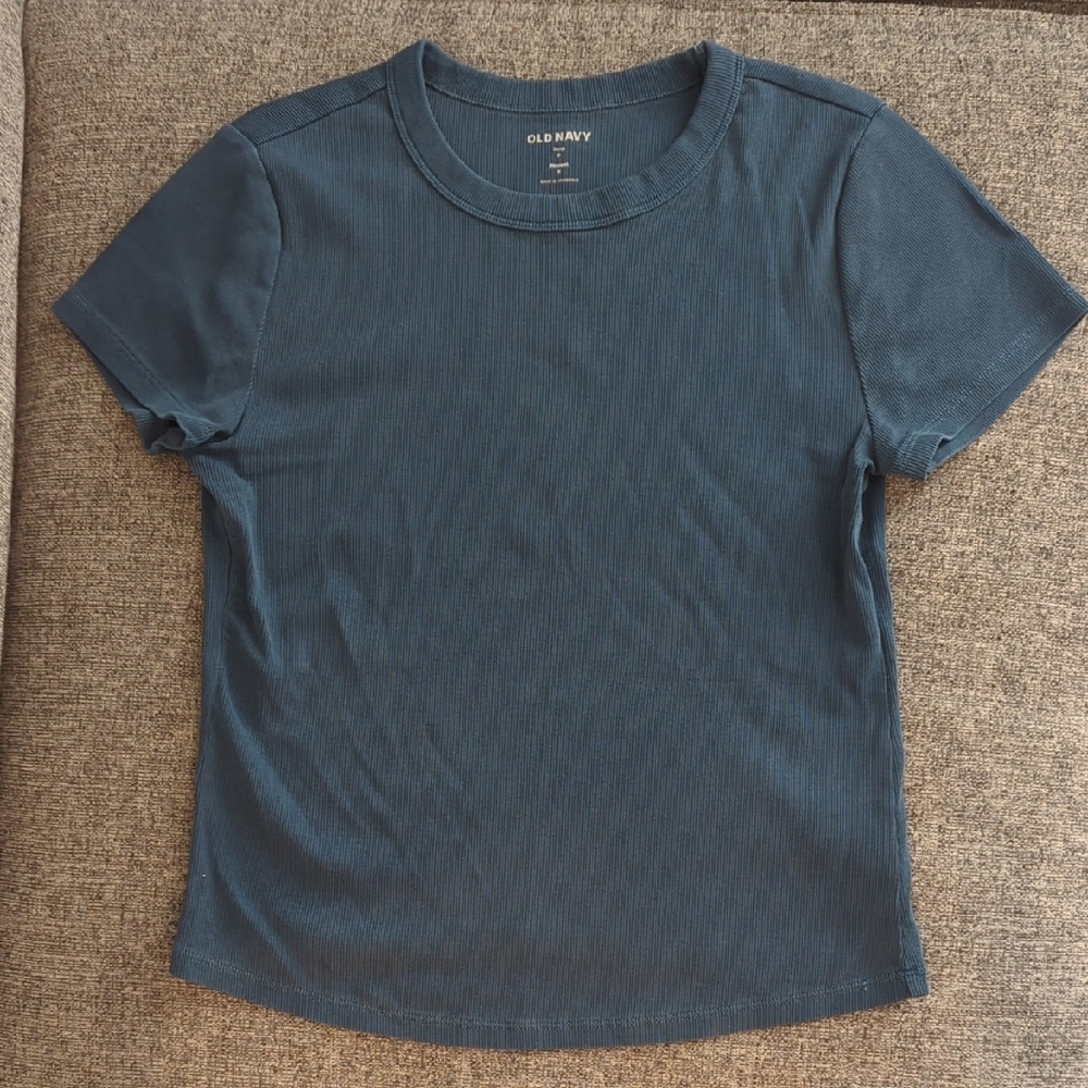 Old Navy Blue Fitted Tee